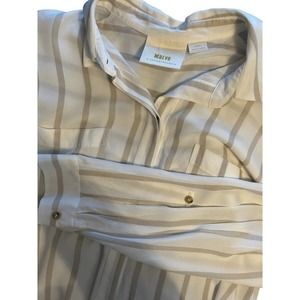 Anthropologie Maeve Sandbridge Buttondown size‎ X Small
